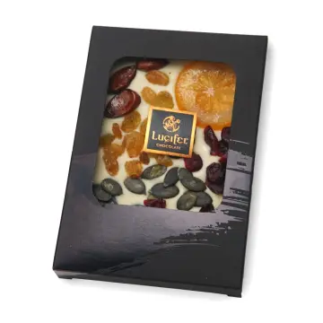 Garnished WHITE CHOCOLATE