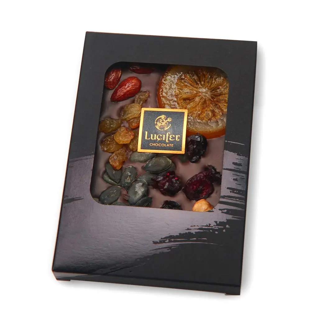 Garnished MILK CHOCOLATE