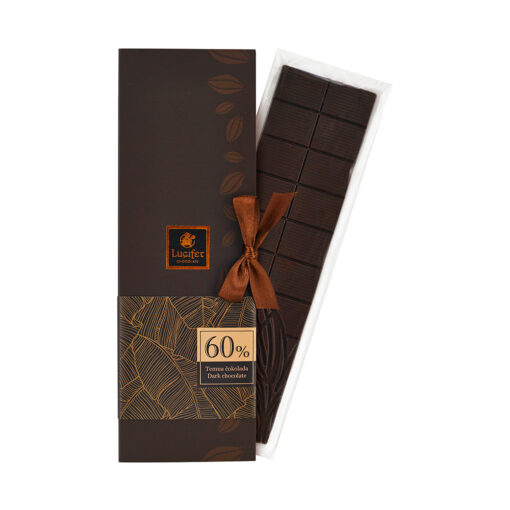 Čokoladno pismo Classic, temna čokolada 60% (odprta)