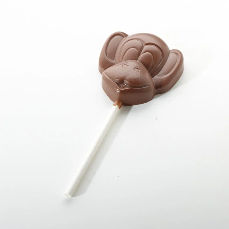 Čokoladna lizika OPICA, mlečna čokolada, 20 g