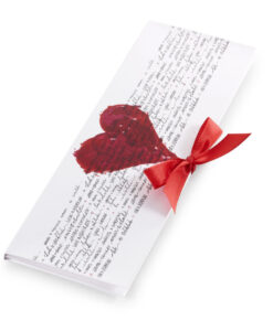 Čokoladno pismo SRCE Valentinovo