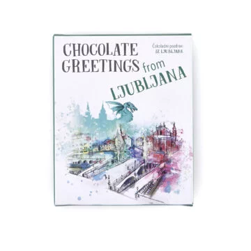 Mini čokoladica  LJUBLJANA TROMOSTOVJE