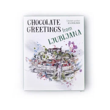 Mini čokoladica LJUBLJANA GRAD