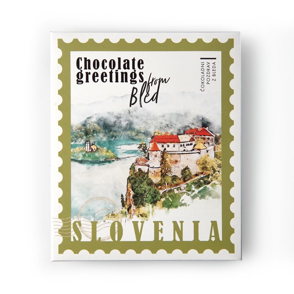 Mini čokoladica BLED GRAD Z OTOKOM